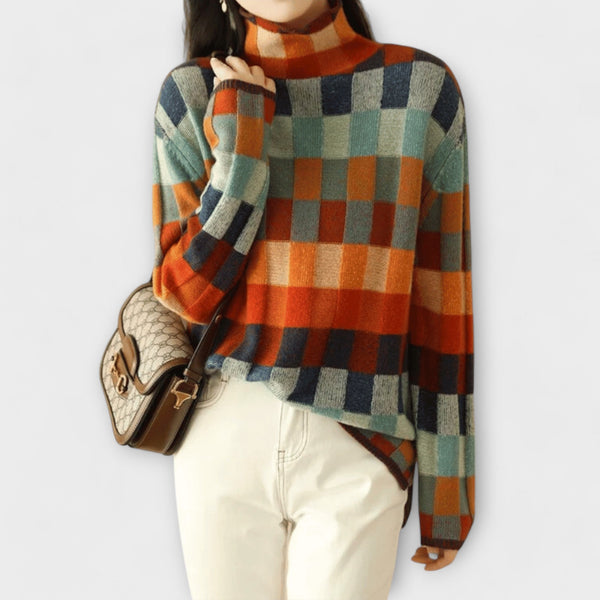 Ravelyn - Turtleneck Pullover in Cashmere