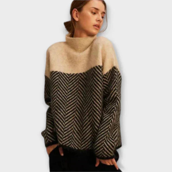 Maeve – Soft Cashmere Turtleneck Sweater